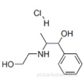 Benzenometanol, a- [1 - [(2-hidroxietil) amino] etil] -, cloridrato (1: 1) CAS 63991-20-8